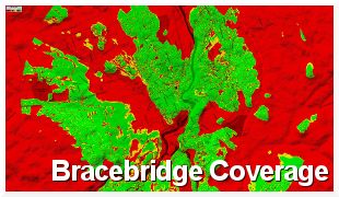 Bracebridge Coverage Map