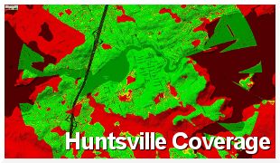 Huntsville Coverage Map